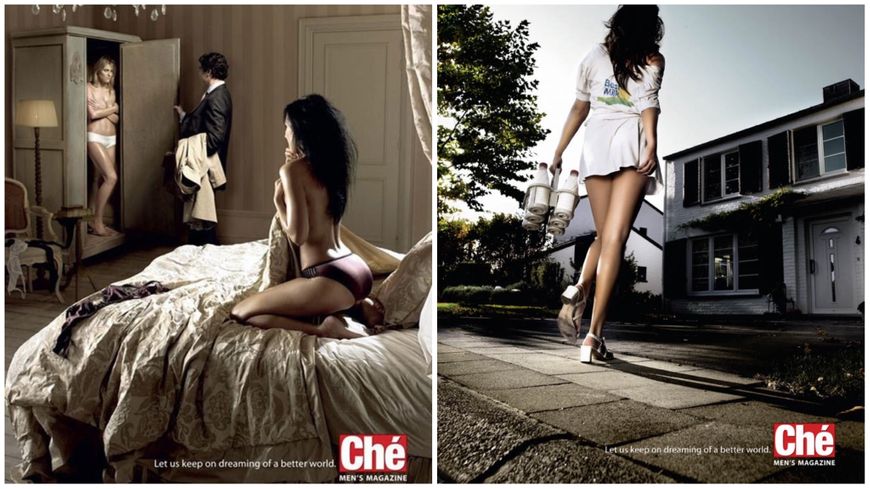 Magazine Che - kontroverzní reklama